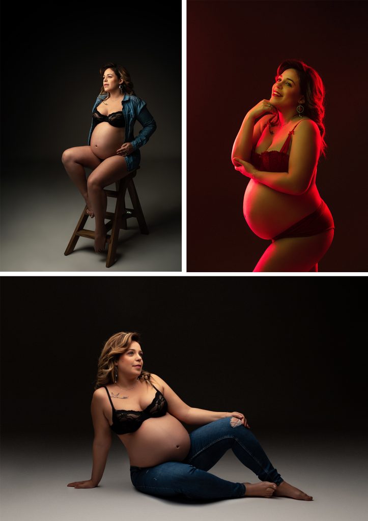Femme enceinte - Images retouchées par Isabelle Galipaud lors de la formation avec Marine Royer