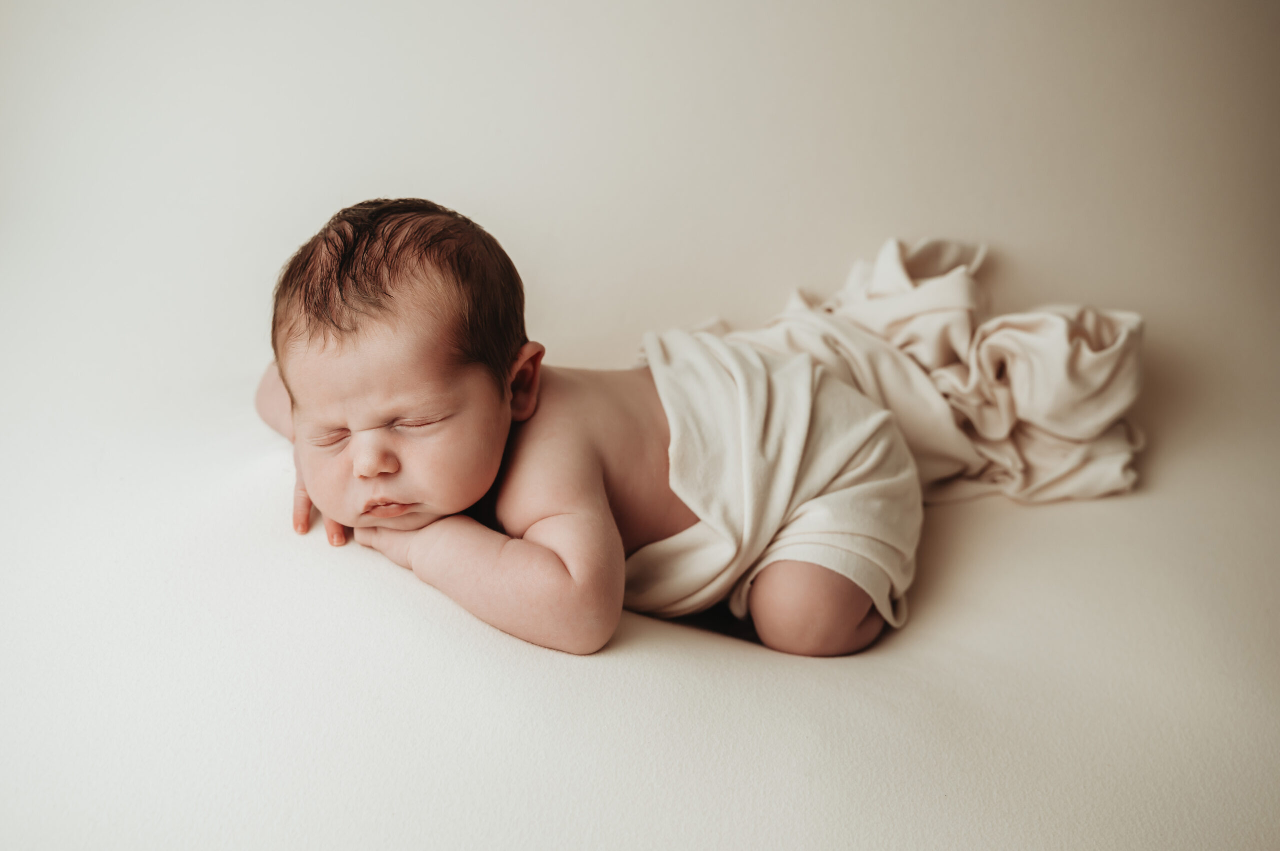 Photographe bébé à Sainte Reine de Bretagne