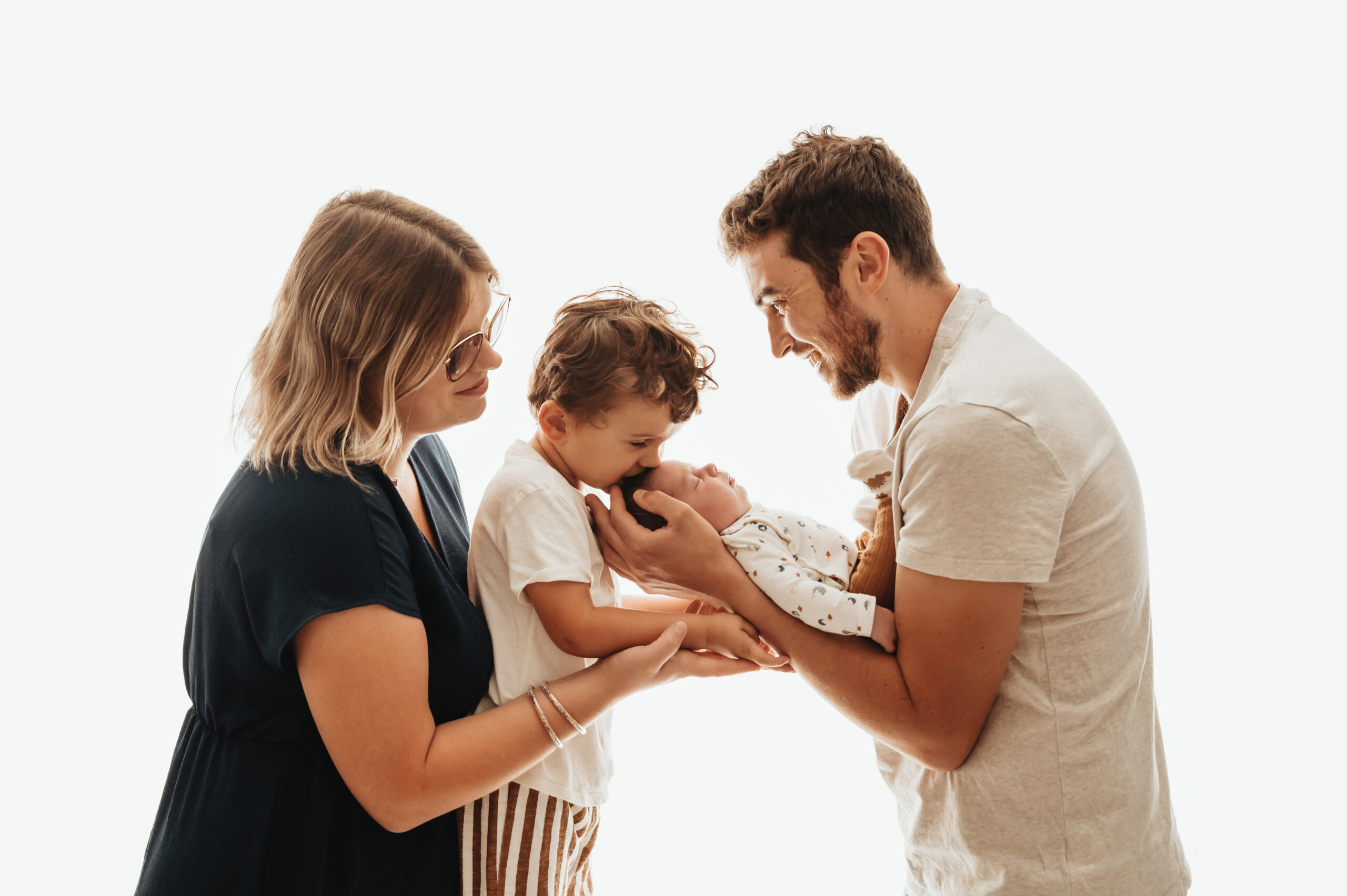 séance photo bébé Sainte Reine de Bretagne