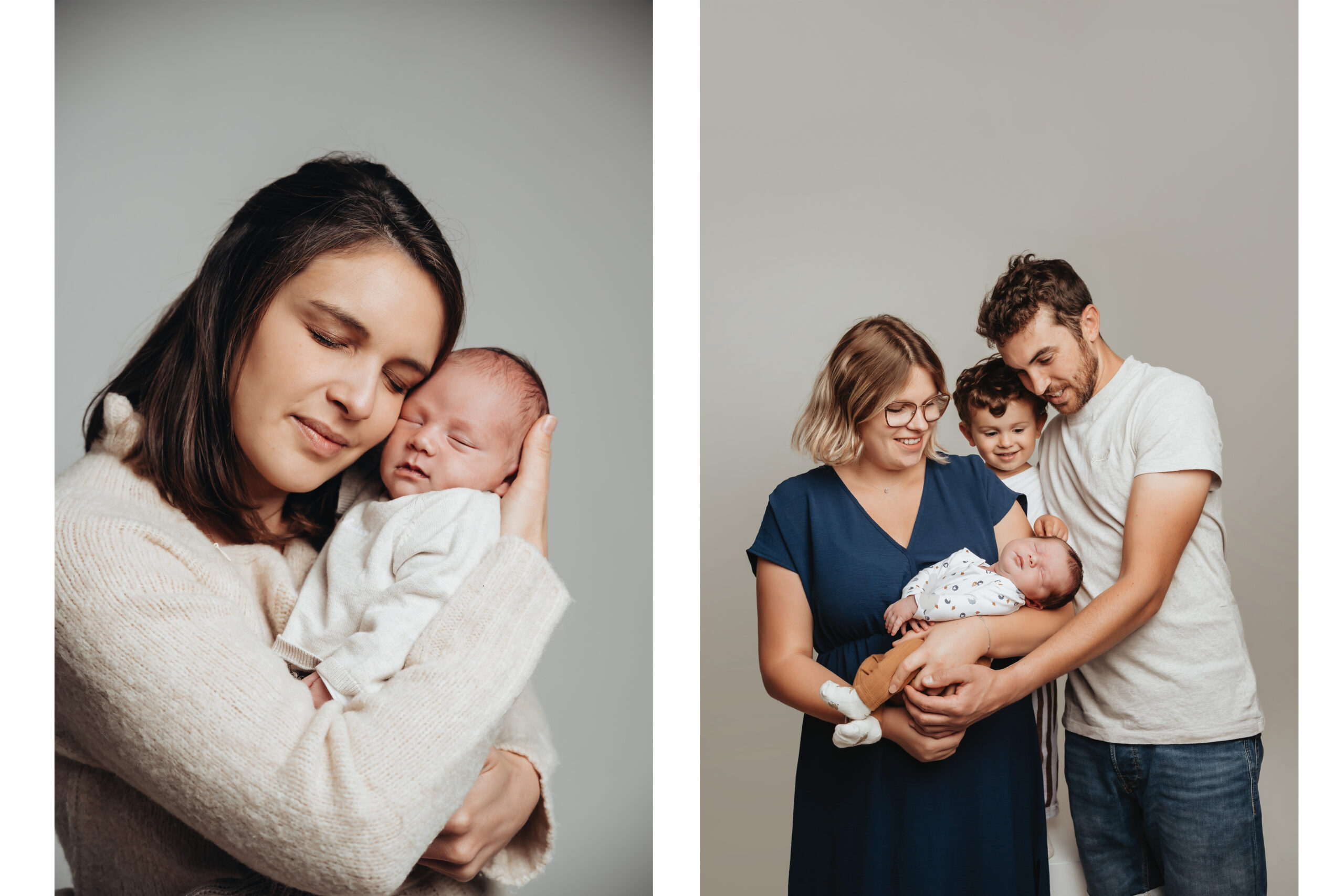 séance photo bébé Sainte Reine de Bretagne