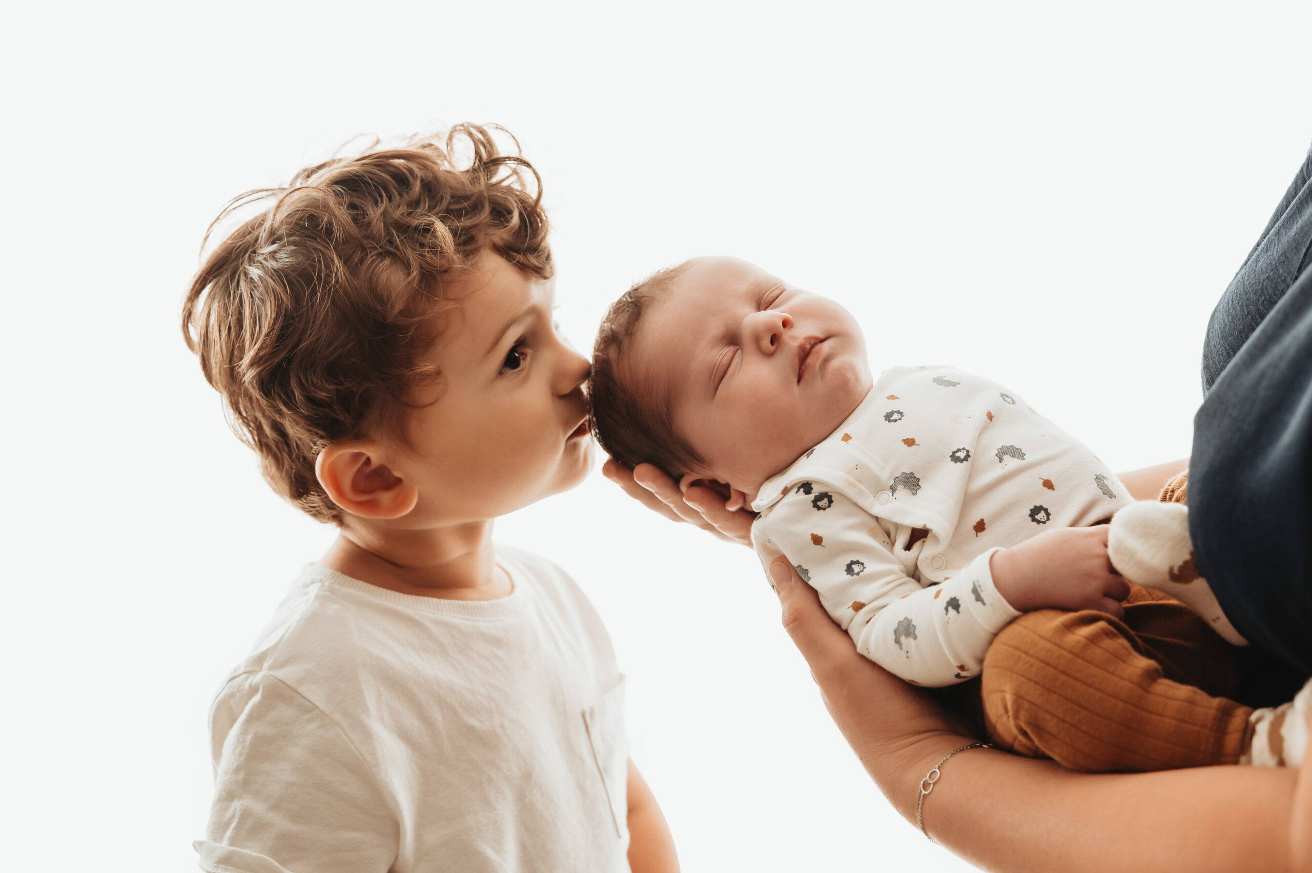 séance photo bébé Sainte Reine de Bretagne