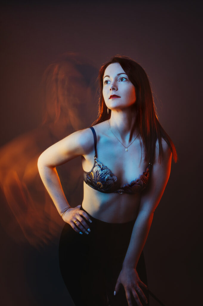 Portrait femme en Studio près de Nantes