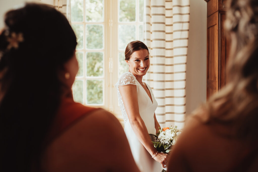 Préparatifs mariage dans les chambres du Chateau de la Rousselière - Frossay