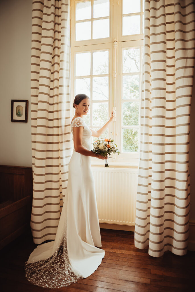 Préparatifs mariage dans les chambres du Chateau de la Rousselière - Frossay