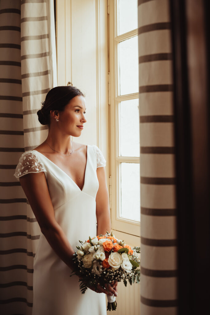 Préparatifs mariage dans les chambres du Chateau de la Rousselière - Frossay
