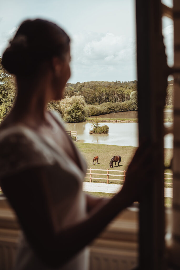 Préparatifs mariage dans les chambres du Chateau de la Rousselière - Frossay