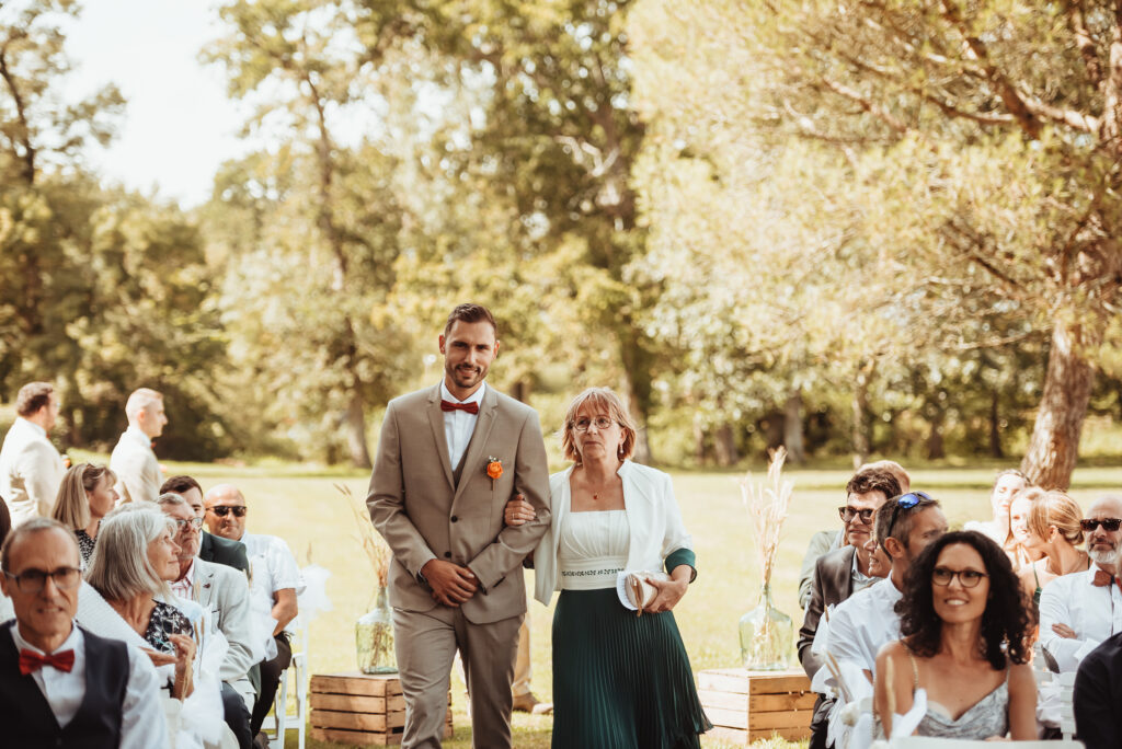 Cérémonie laïque au chateau de la Rousselière - Frossay
