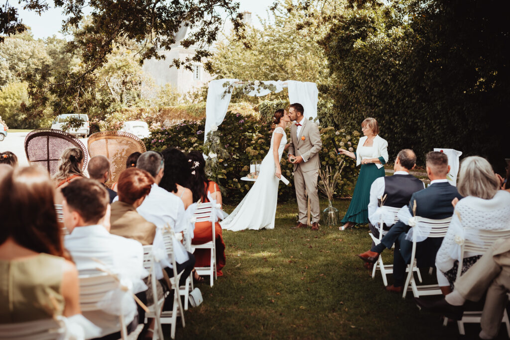 Cérémonie laïque au chateau de la Rousselière - Frossay