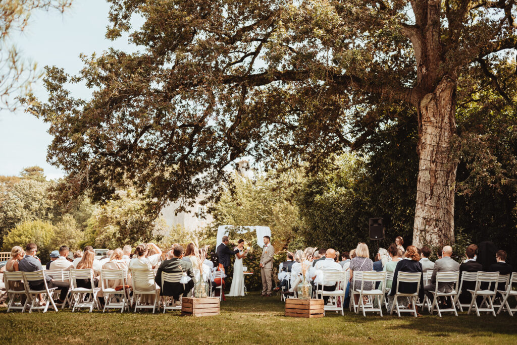 Cérémonie laïque au chateau de la Rousselière - Frossay