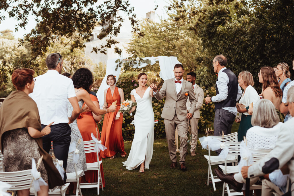 Cérémonie laïque au chateau de la Rousselière - Frossay