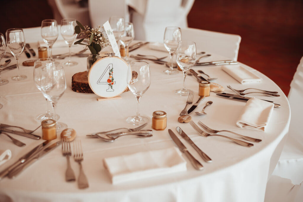 Décoration salle de réception - Chateau de la Rousselière - Frossay