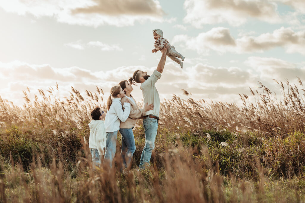 séance photo famille en Brière