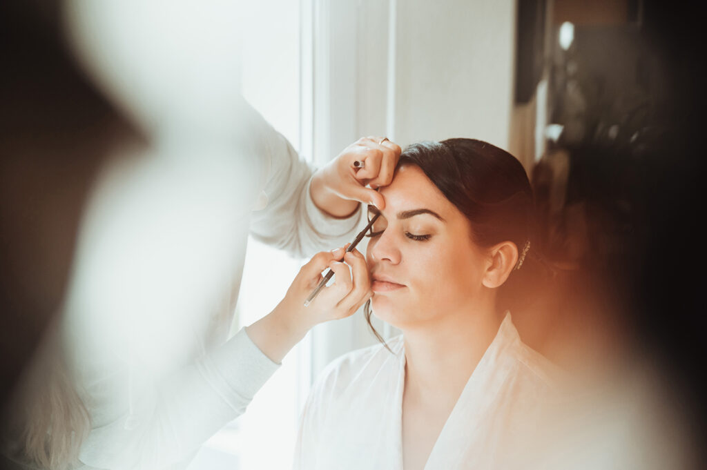 Maquillage à domicile, mariage Herbignac