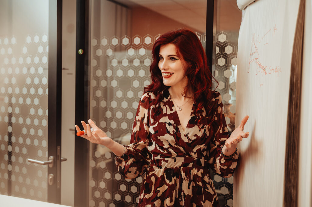 portrait professionnel femme business