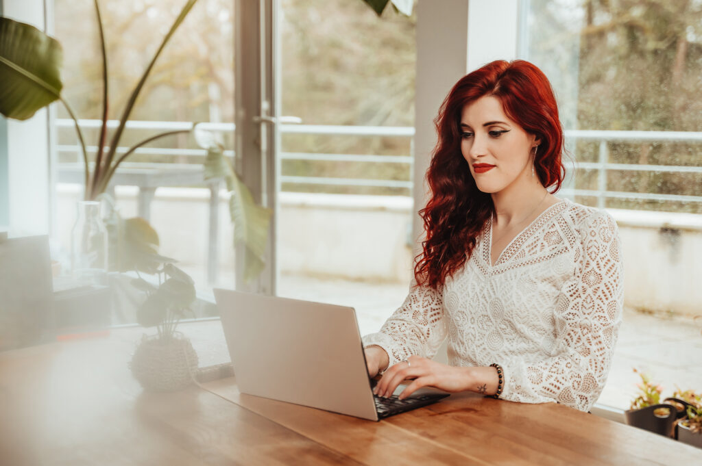 portrait professionnel femme business
