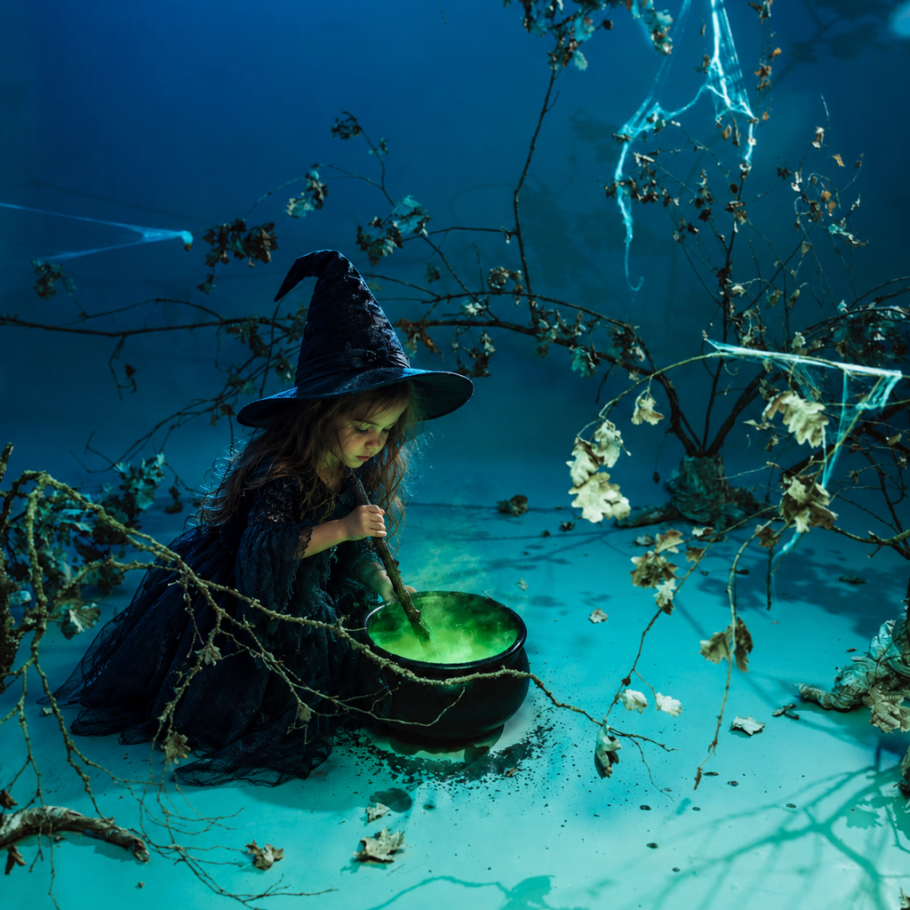 Mini séance photo Halloween à Sainte Reine de Bretagne en Loire-Atlantique